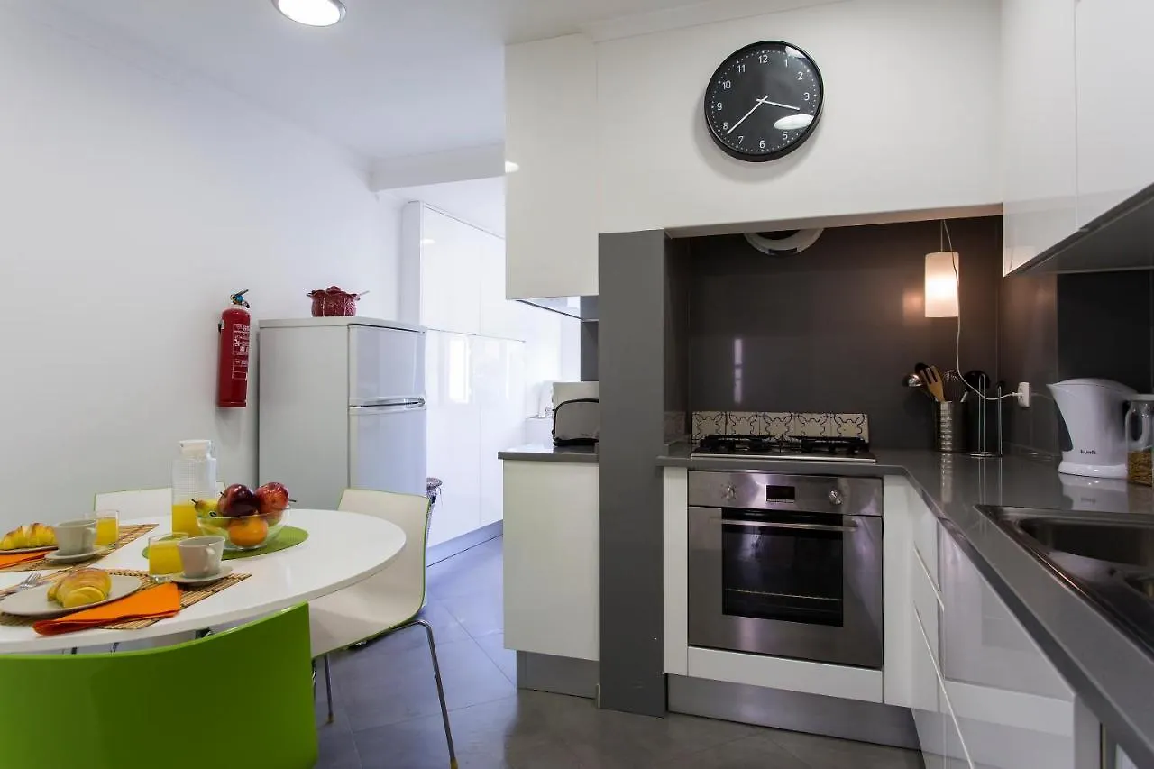 Altido Urban 1-Bed Flat With Workspace, Moments From Avenida Da Liberdade Lisboa Apartmán