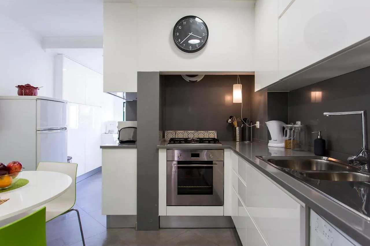 Apartmán Altido Urban 1-Bed Flat With Workspace, Moments From Avenida Da Liberdade Lisboa